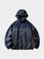 Trailmark - Unisex Colorblock Hooded Windbreaker Jacket