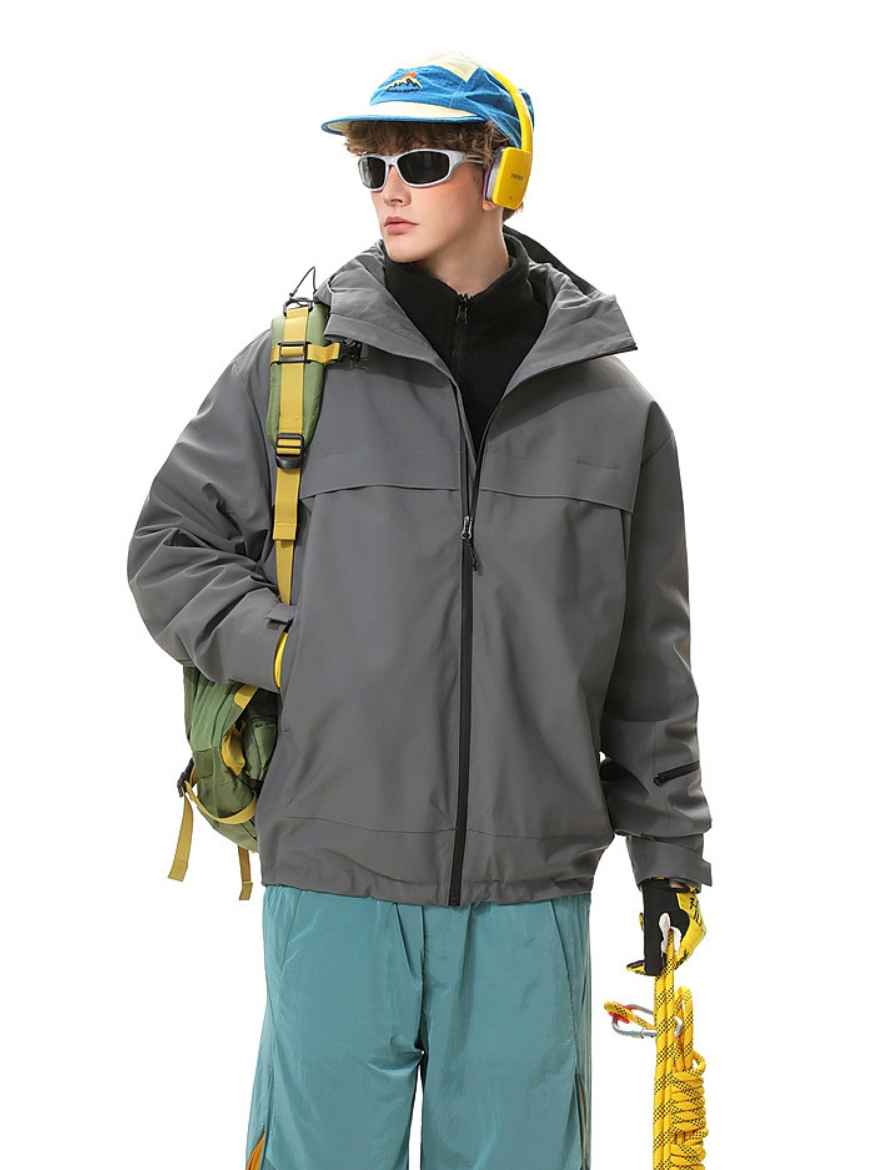 Cascade - Unisex Dopamine 3-in-1 Water-Repellent Hard Shell Jacket