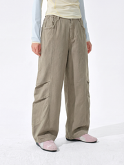 AlpineScope - Durable Cotton Curved Utility Cargo Pants