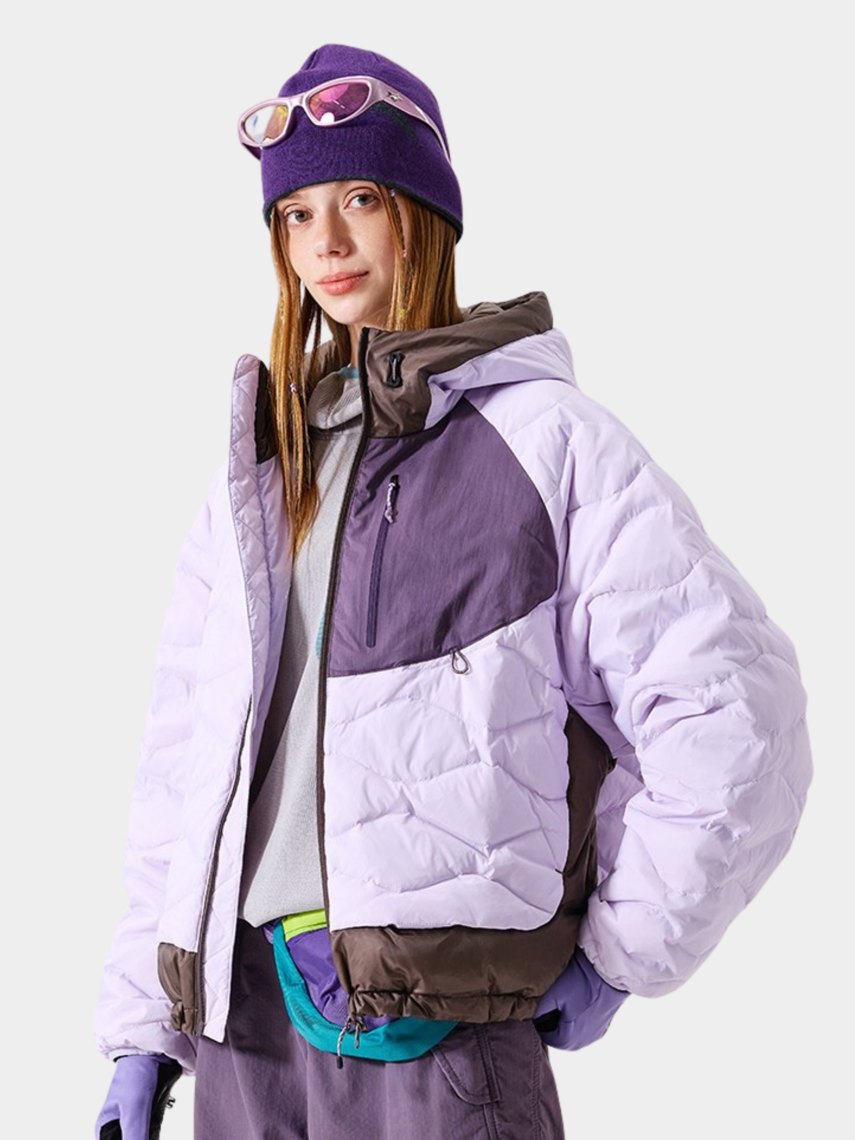 RavenNest - Water-Repellent 90% White Duck Down Jacket