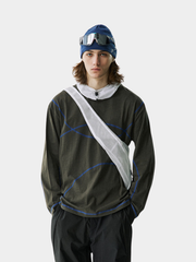 Glacialwind - Slub Cotton Breathable Running Long Sleeve