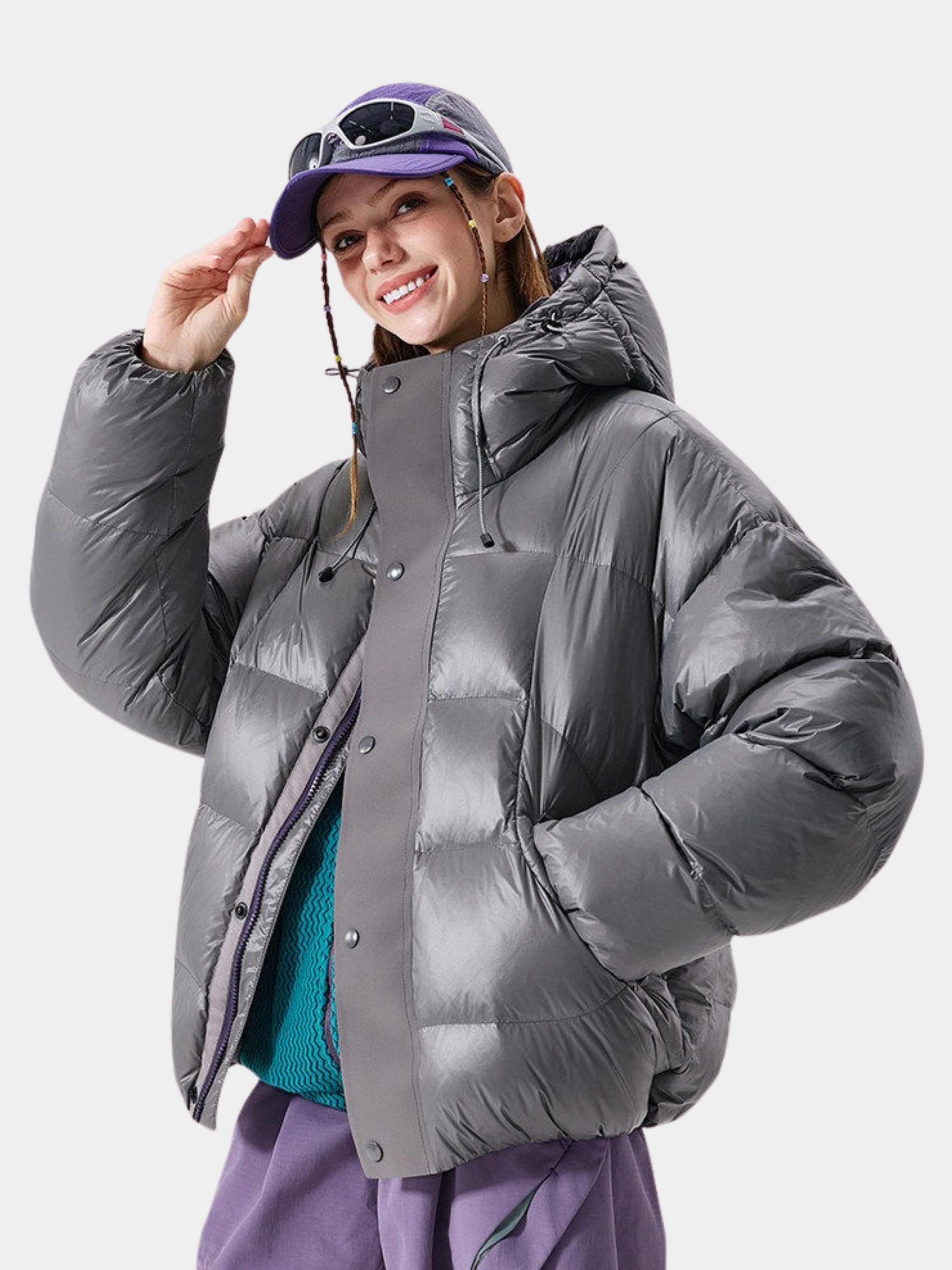 Snowdrift - Unisex 90% White Duck Down 700FP Lightweight Down Jacket