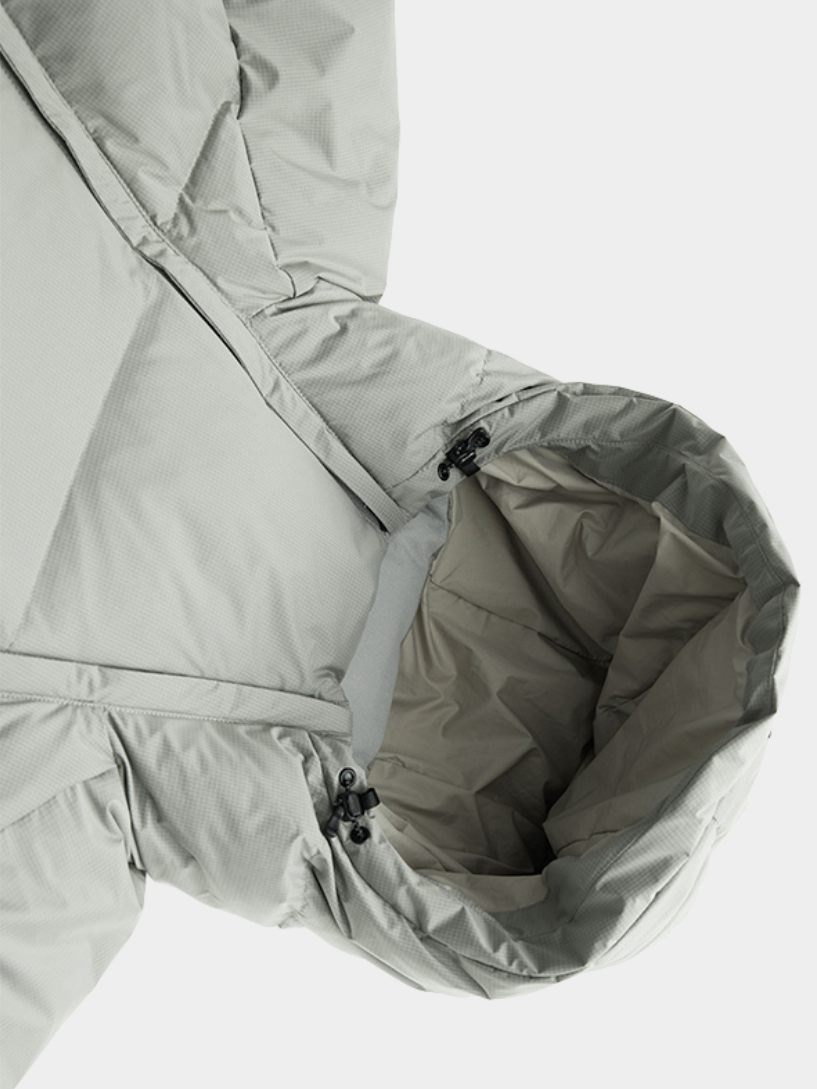 Virex - Unisex 90% White Duck Down Hooded Down Jacket