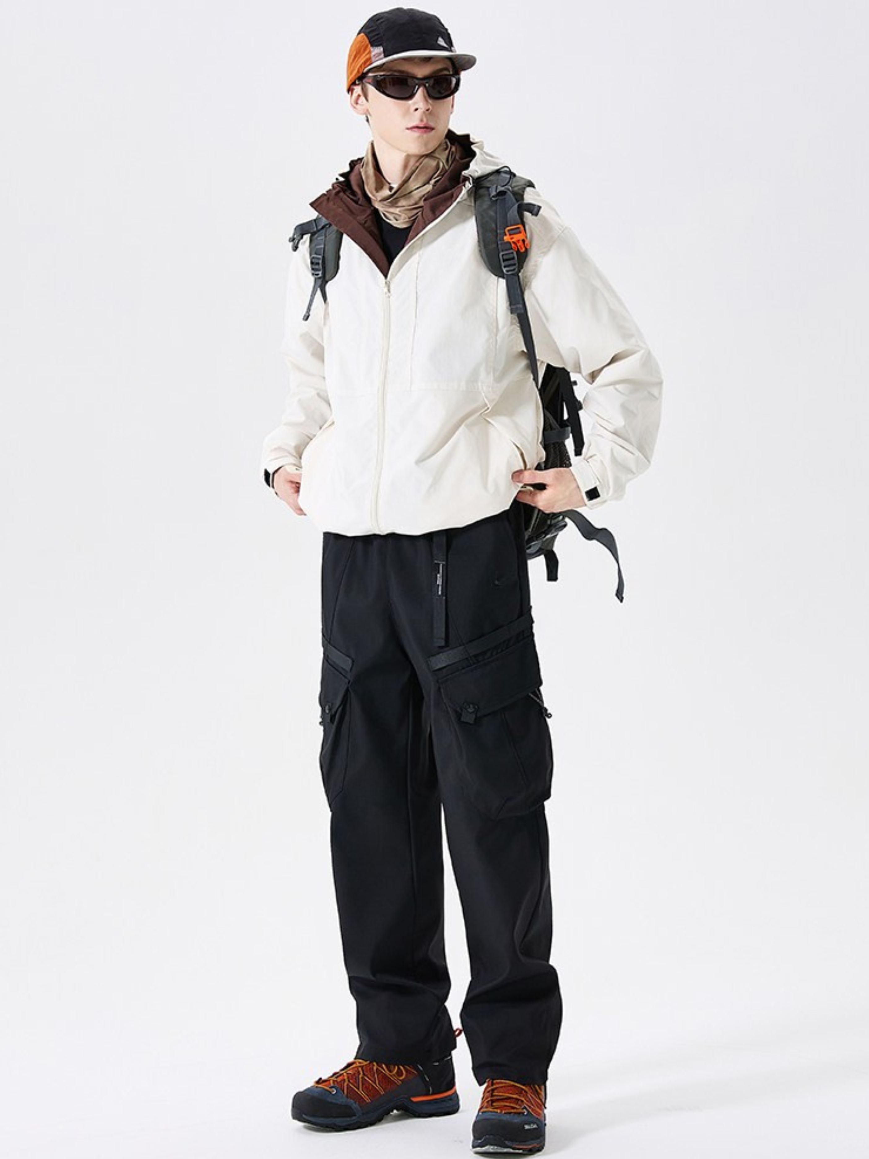 Frontier - Men's Water-Repellent Detachable Down-Liner Ski Hardshell Pants