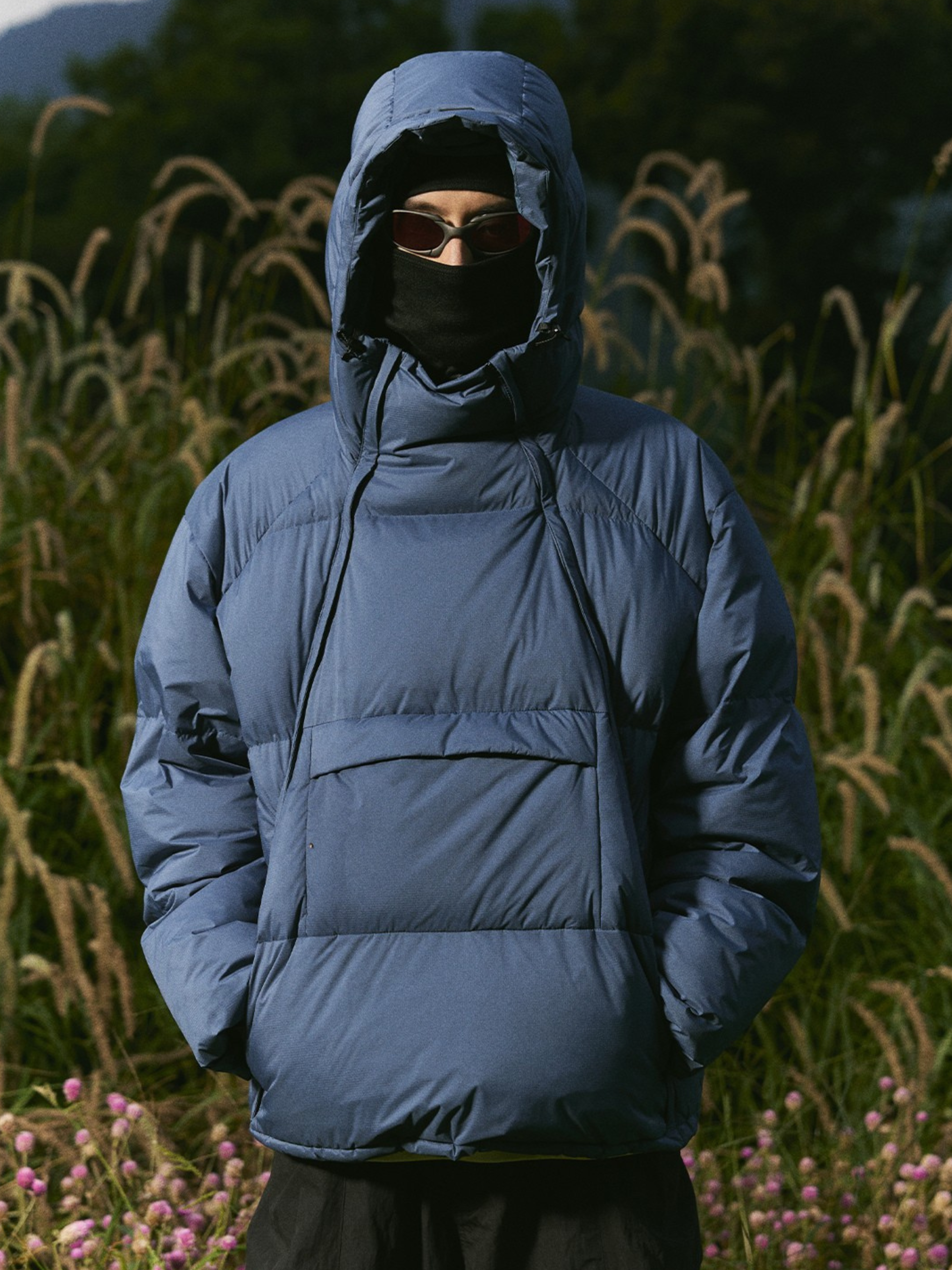 Virex - Unisex 90% White Duck Down Hooded Down Jacket