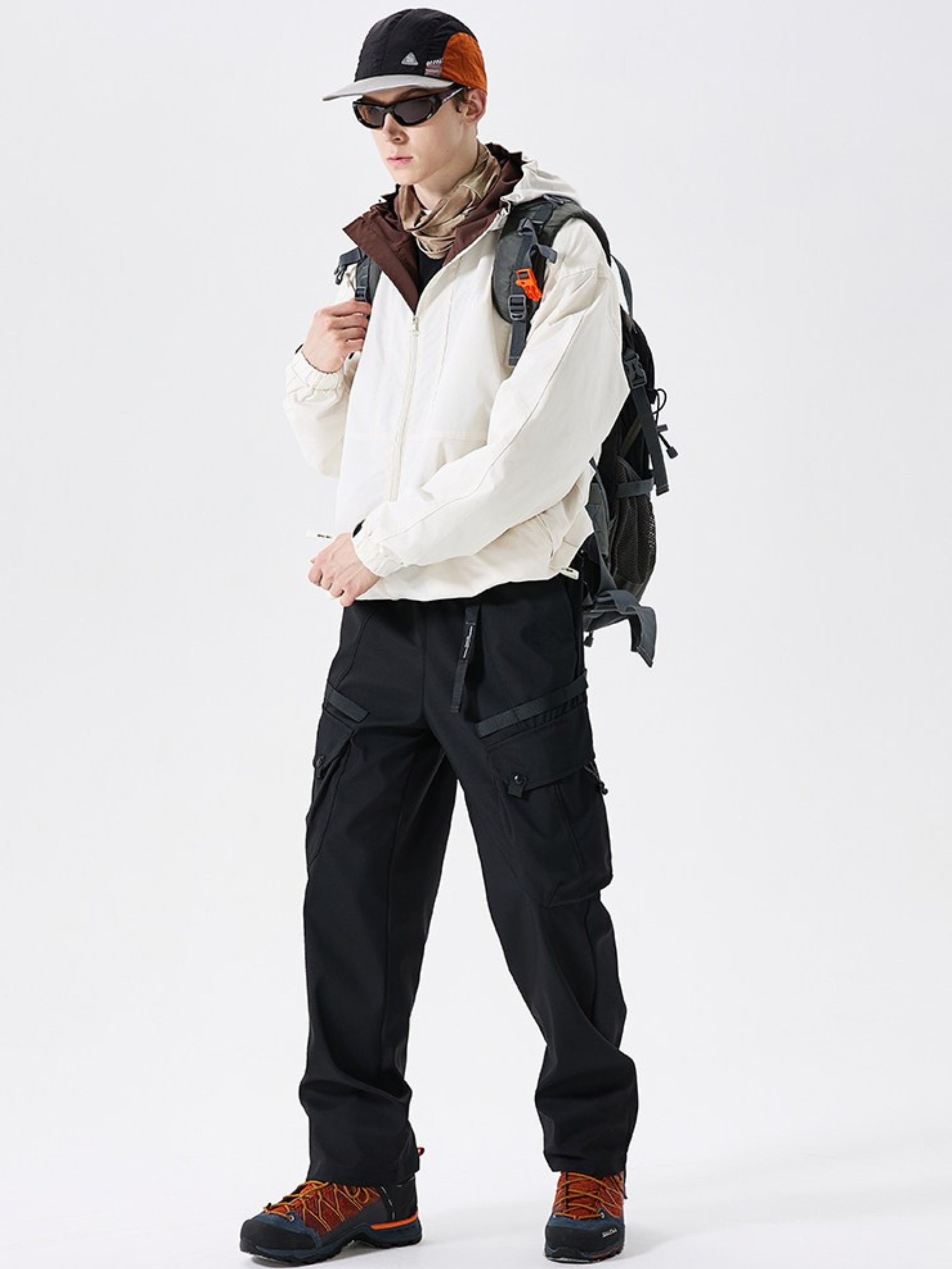 Frontier - Men's Water-Repellent Detachable Down-Liner Ski Hardshell Pants
