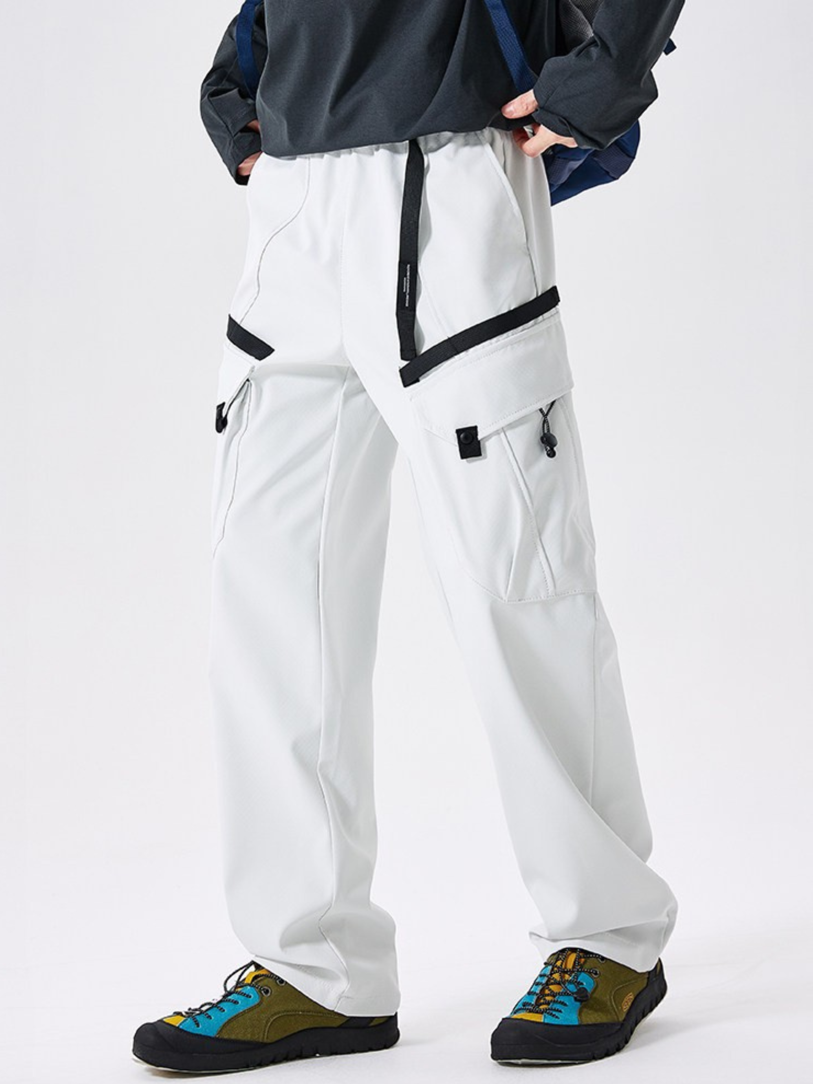 Frontier - Men's Water-Repellent Detachable Down-Liner Ski Hardshell Pants