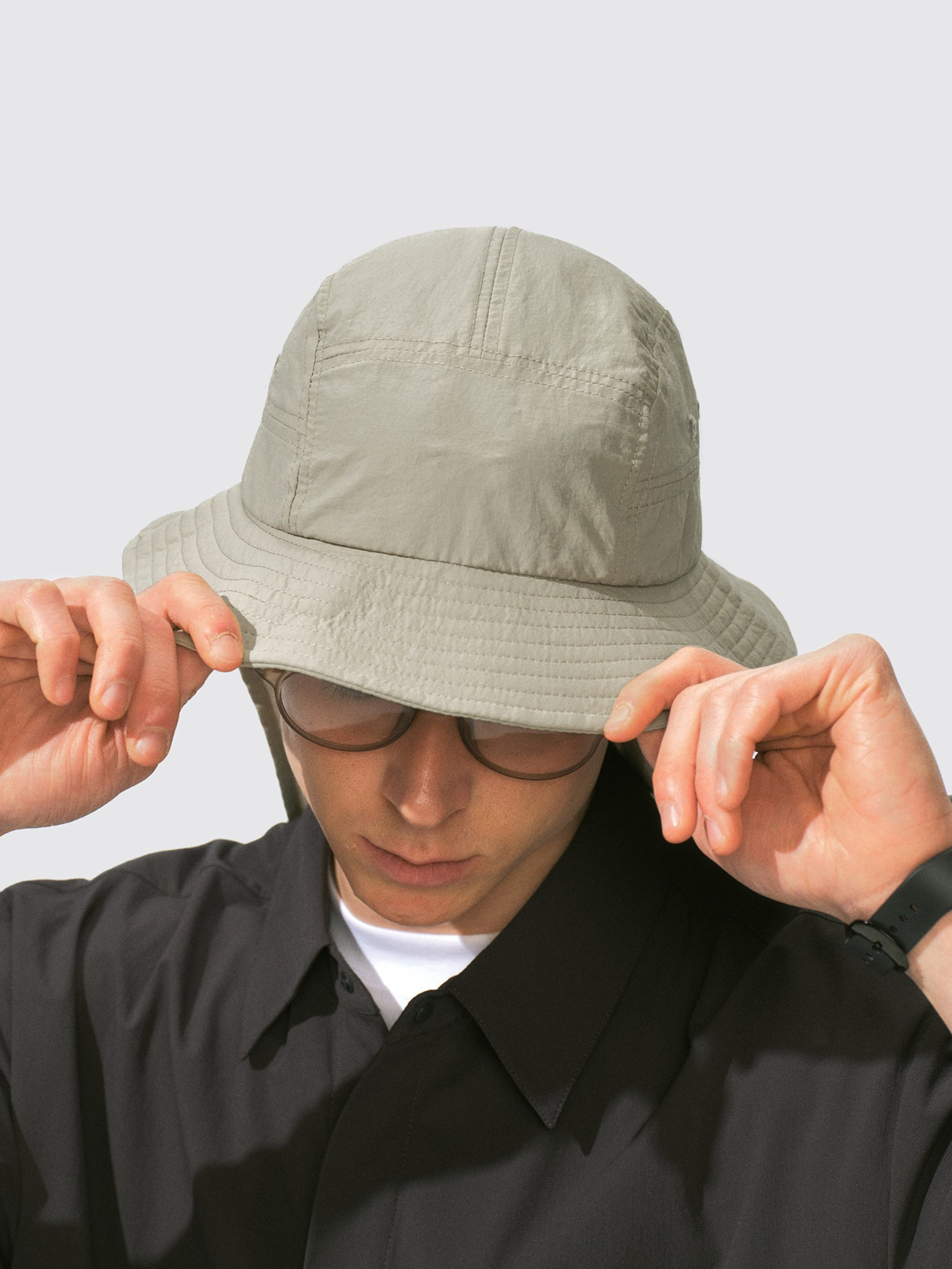 Driftclaw - UV Protection Detachable Neck Sun Flap Bucket Hat
