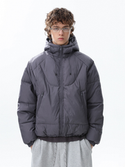 Trailcraft - Unisex Solid Color Quilted Loose Padded Jacket
