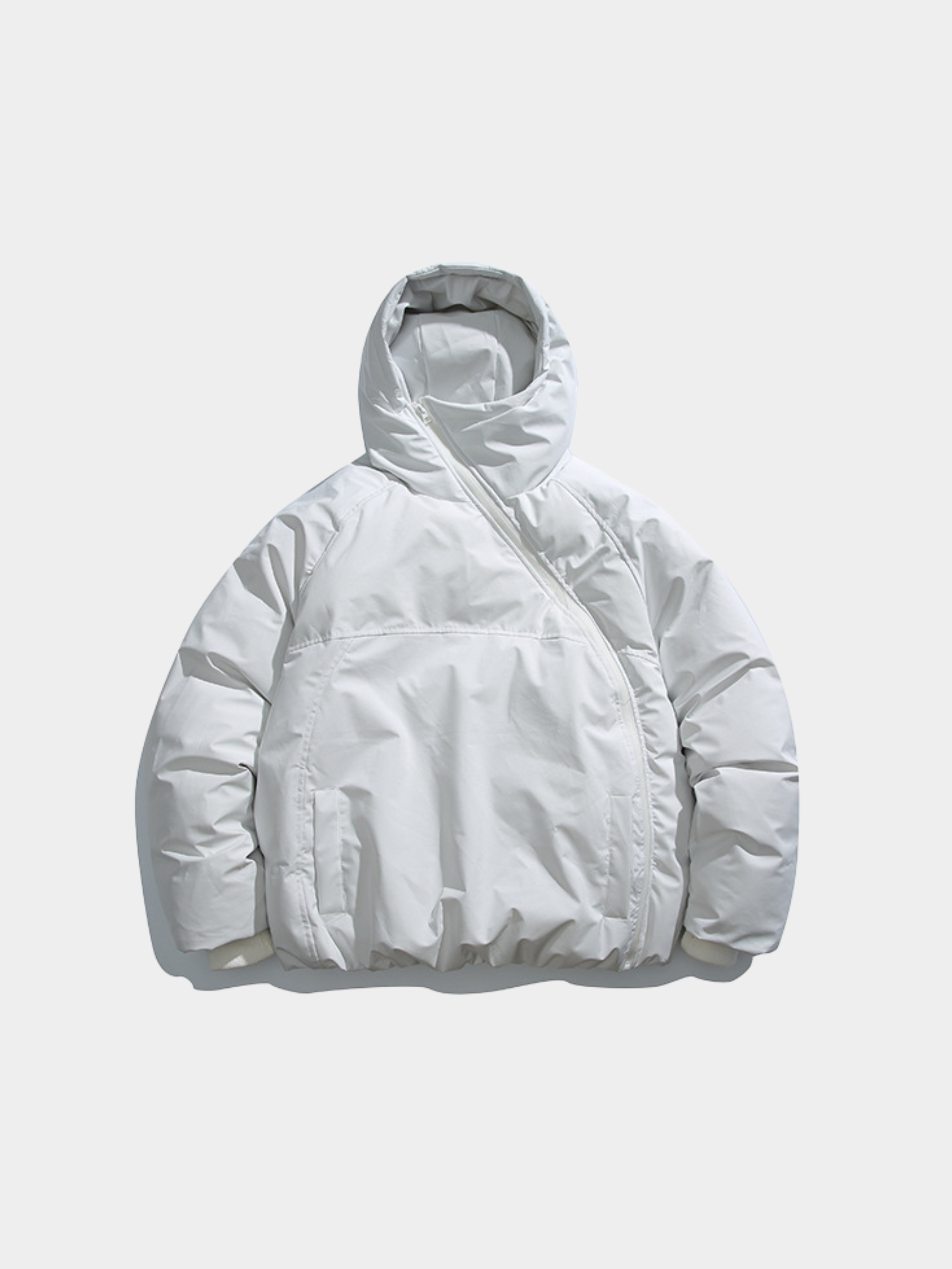 BluffGo - Unisex Asymmetric Zipper Water-repellent Insulated Jacket