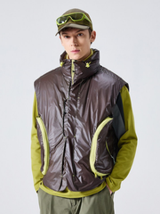 DryWrap - Unisex ColorShift Thermal 90% White Duck Down Vest
