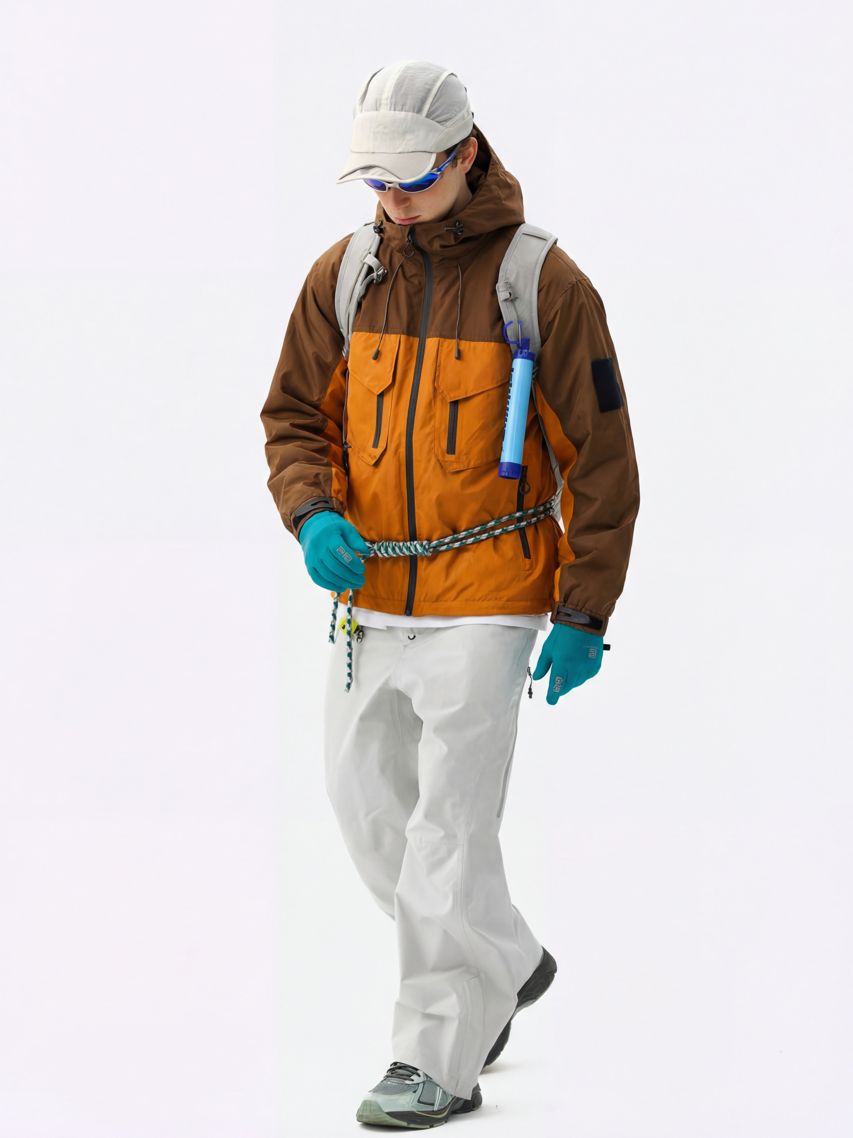 BluffMode - 3-in-1 Detachable Down Liner Water-Repellent Hard Shell Jacket