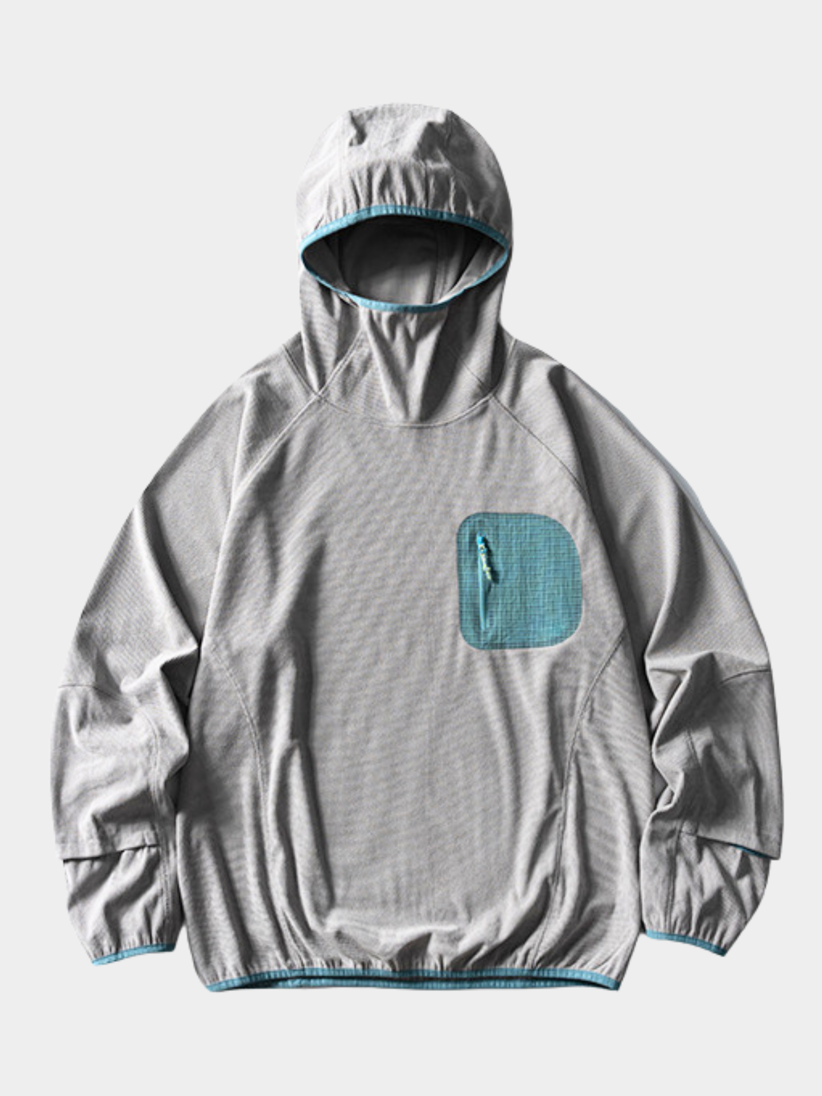 Crag - Moisture-Wicking High Neck Hoodie Base Layer