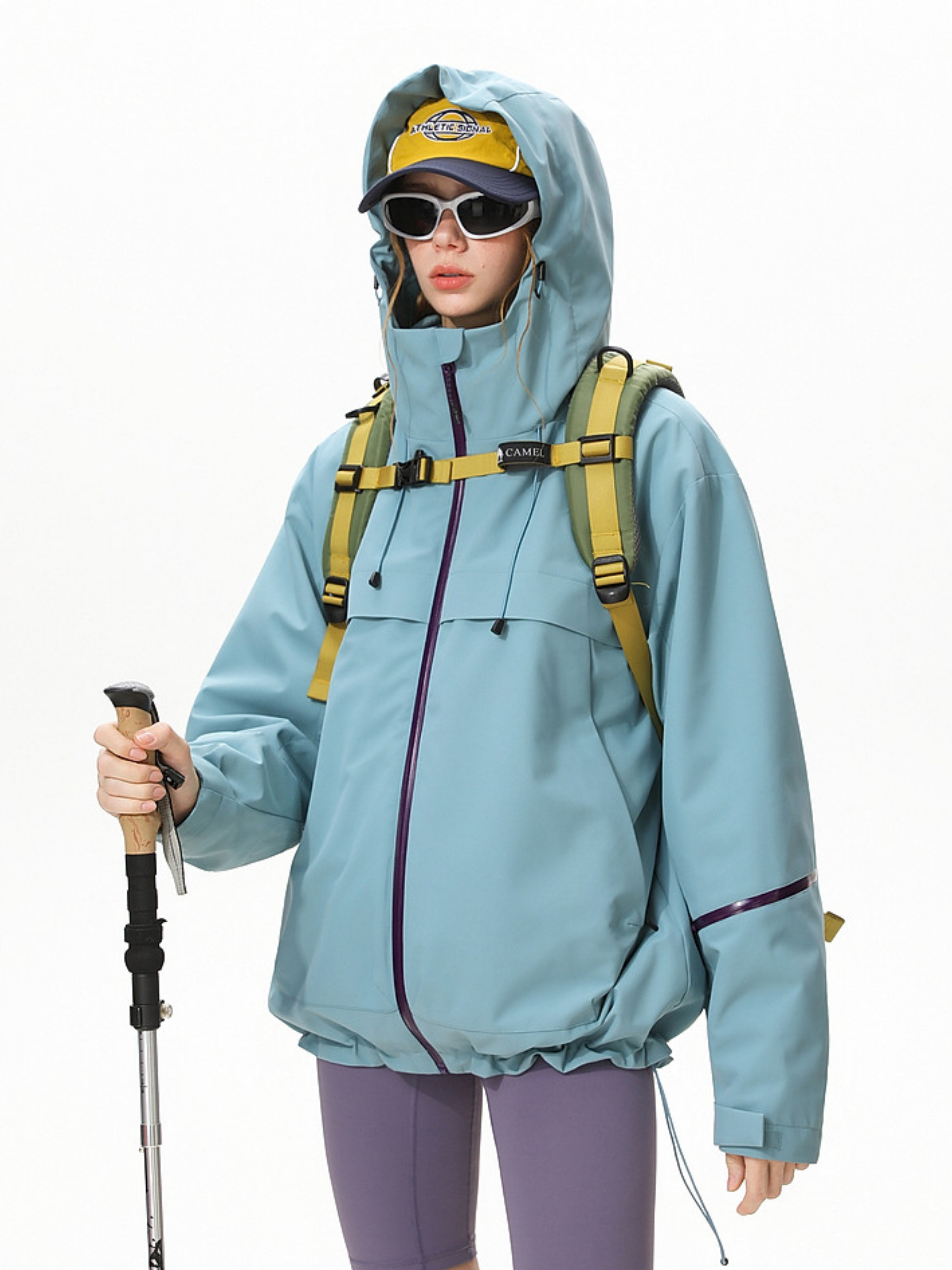 Cascade - Unisex Dopamine 3-in-1 Water-Repellent Hard Shell Jacket