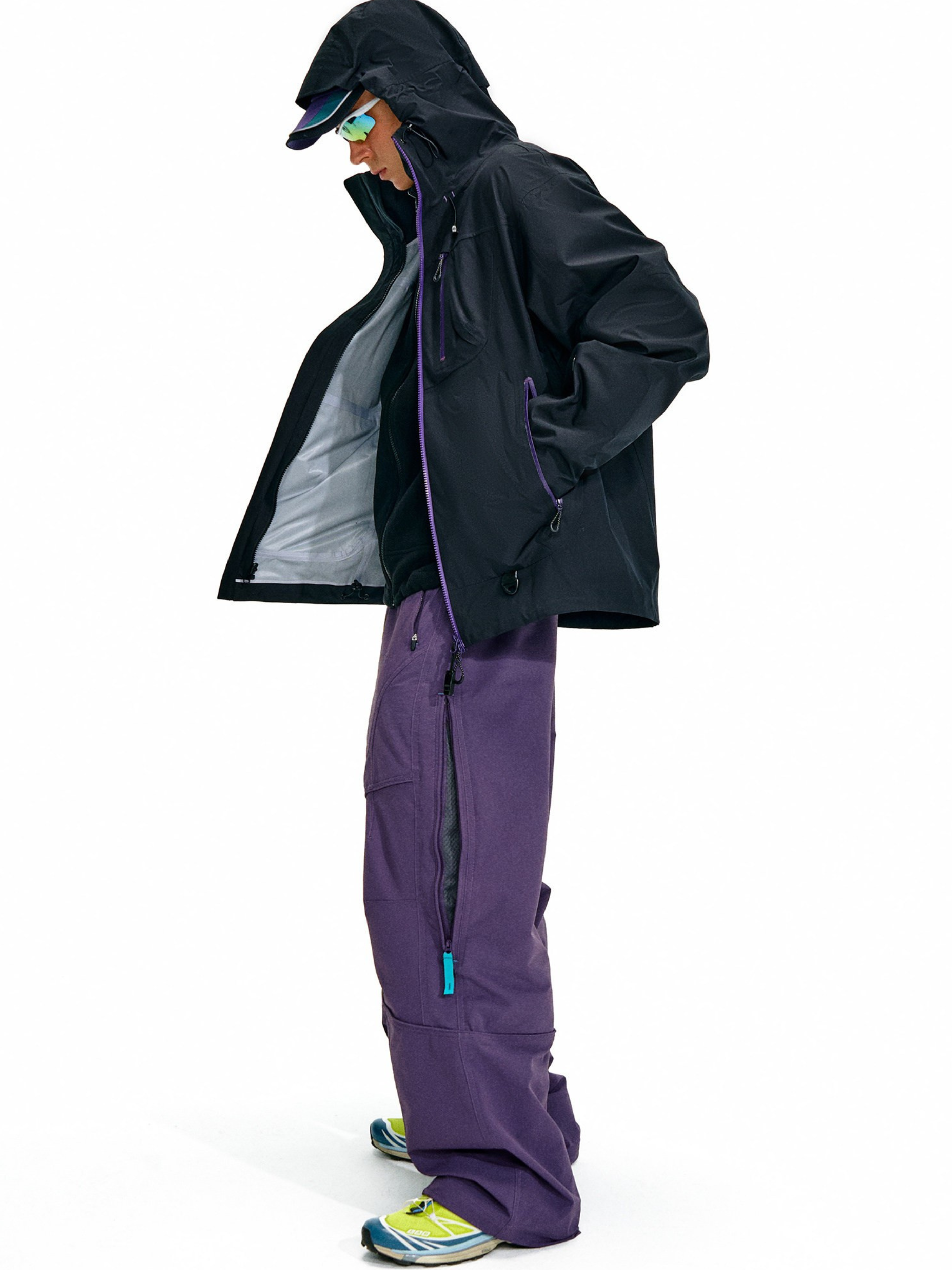 CampGlove - Men's 3-in-1 Fleece 15K Waterproof Hard Shell Jacket