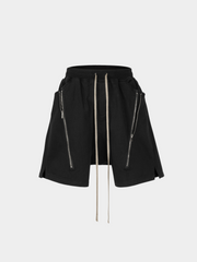 BaseRope - Men's Zipper Slit Shorts