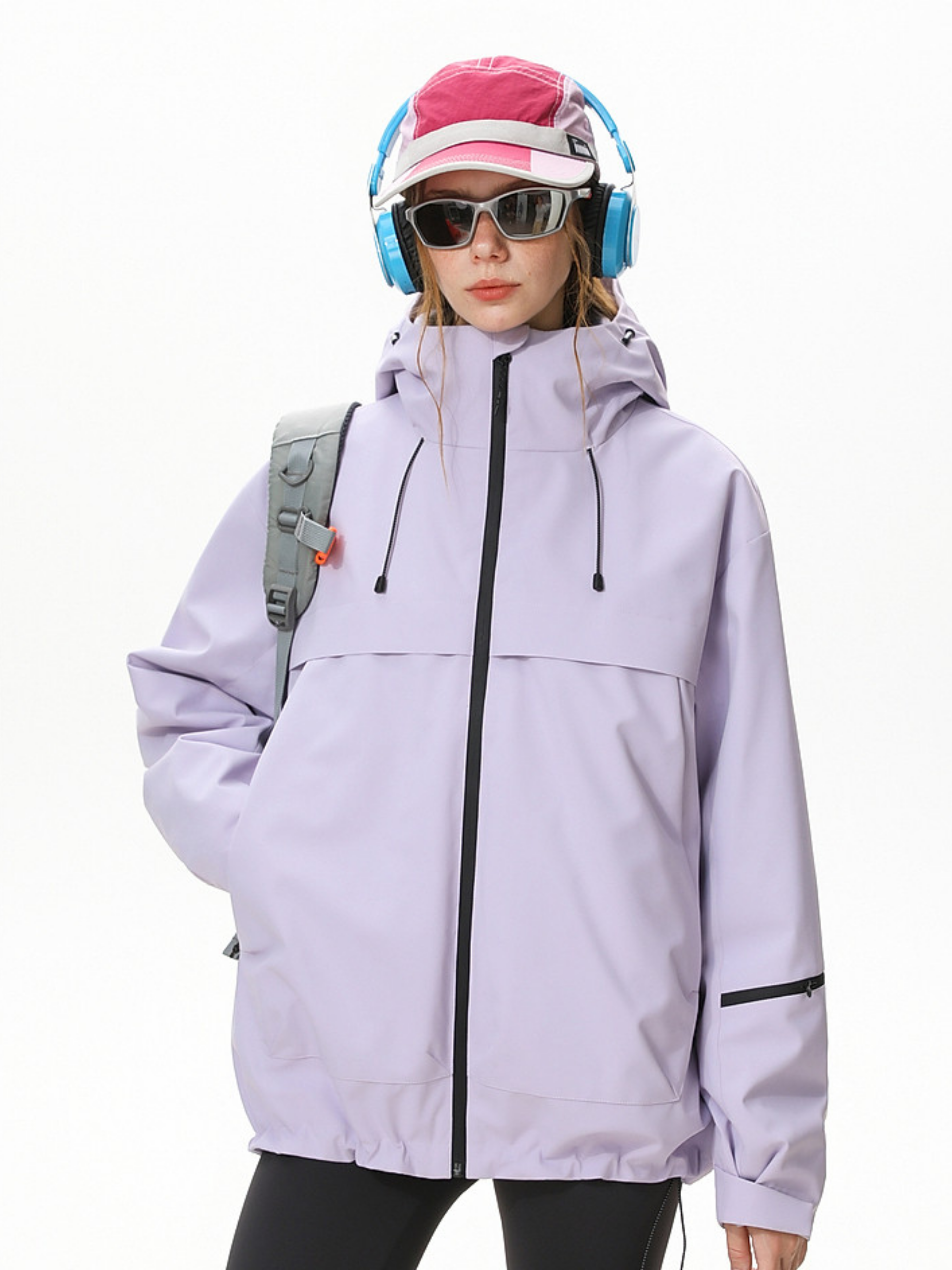 Cascade - Unisex Dopamine 3-in-1 Water-Repellent Hard Shell Jacket