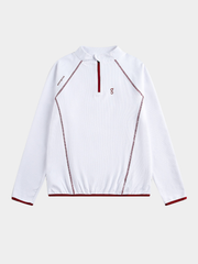 Forestway - Men's Quick-Dry Deconstructed Stitch Half-Zip Sweatshirt