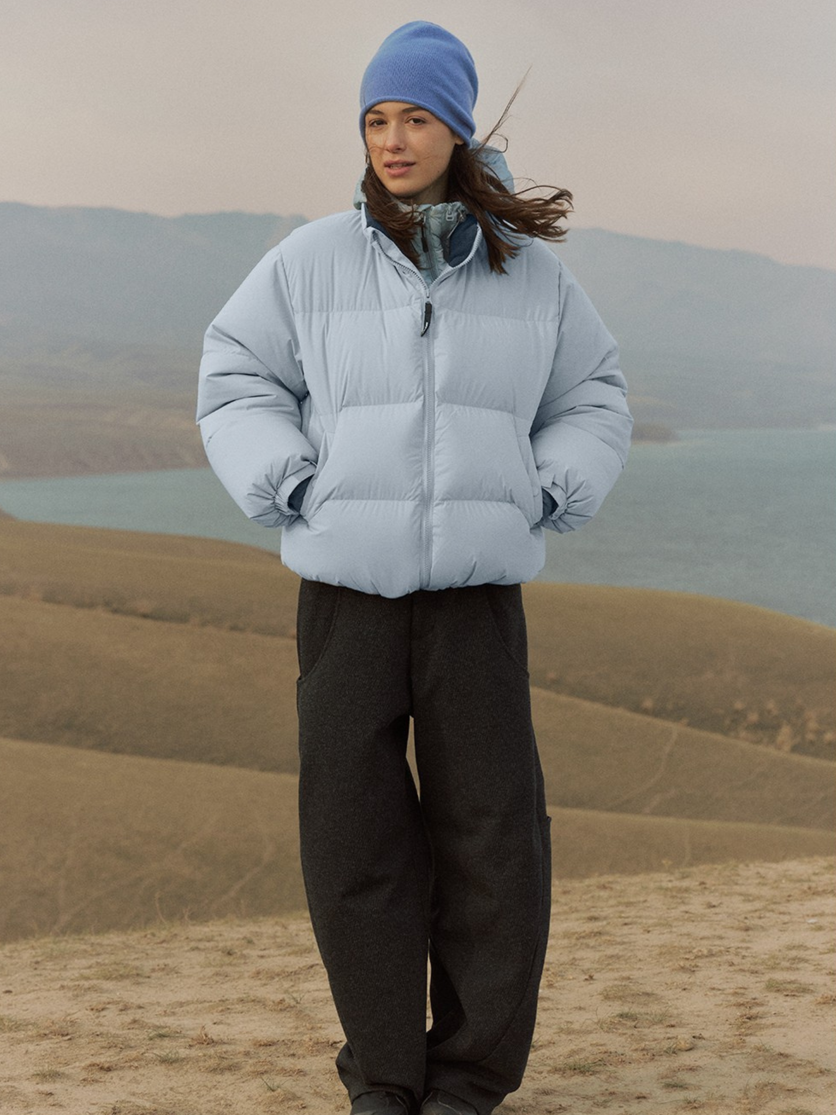 Nightspike - Unisex Wind-Resistant High-Neck Insulated Jacket