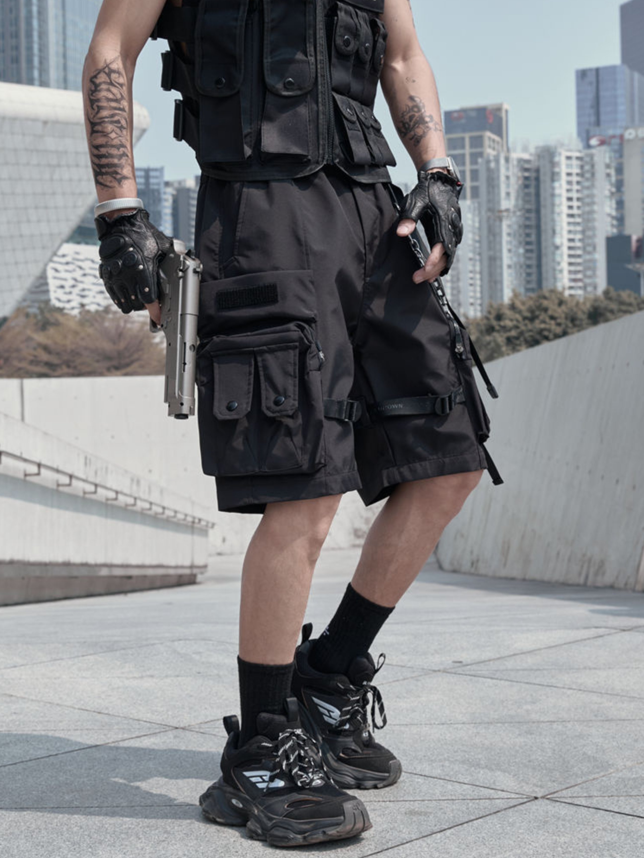 BaseShell - Men's Multi-Pocket Shorts