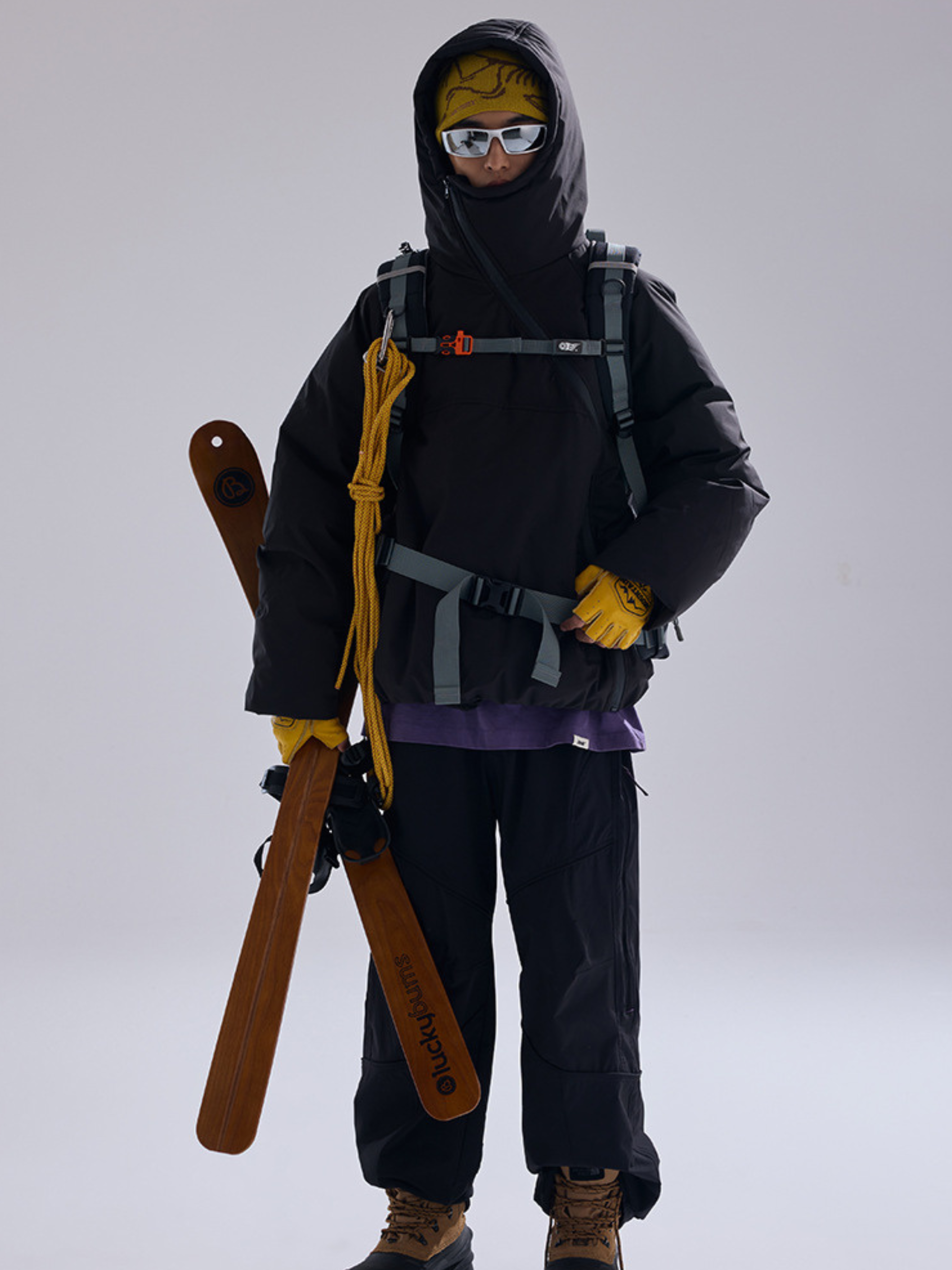BluffGo - Unisex Asymmetric Zipper Water-repellent Insulated Jacket