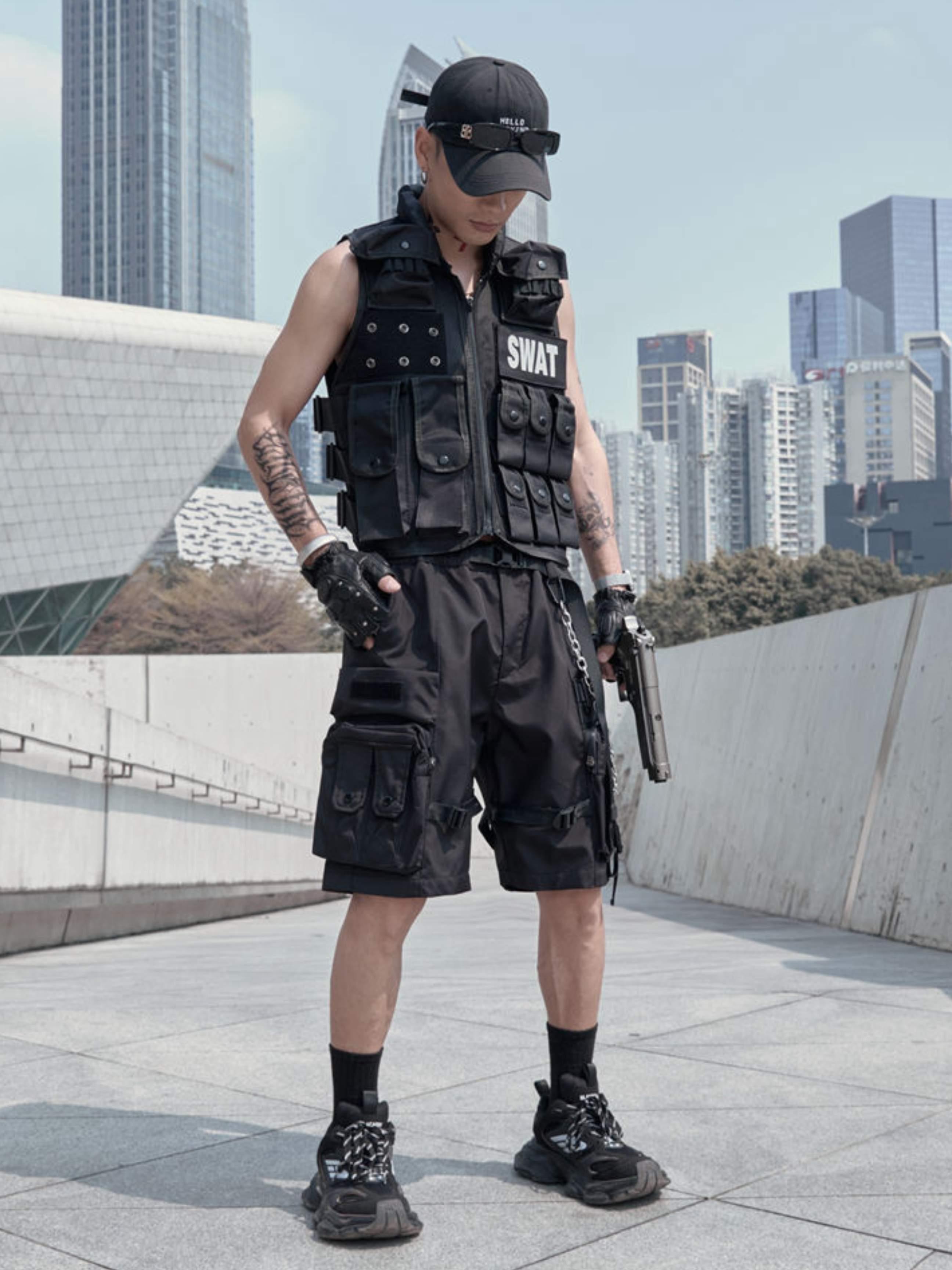 BaseShell - Men's Multi-Pocket Shorts