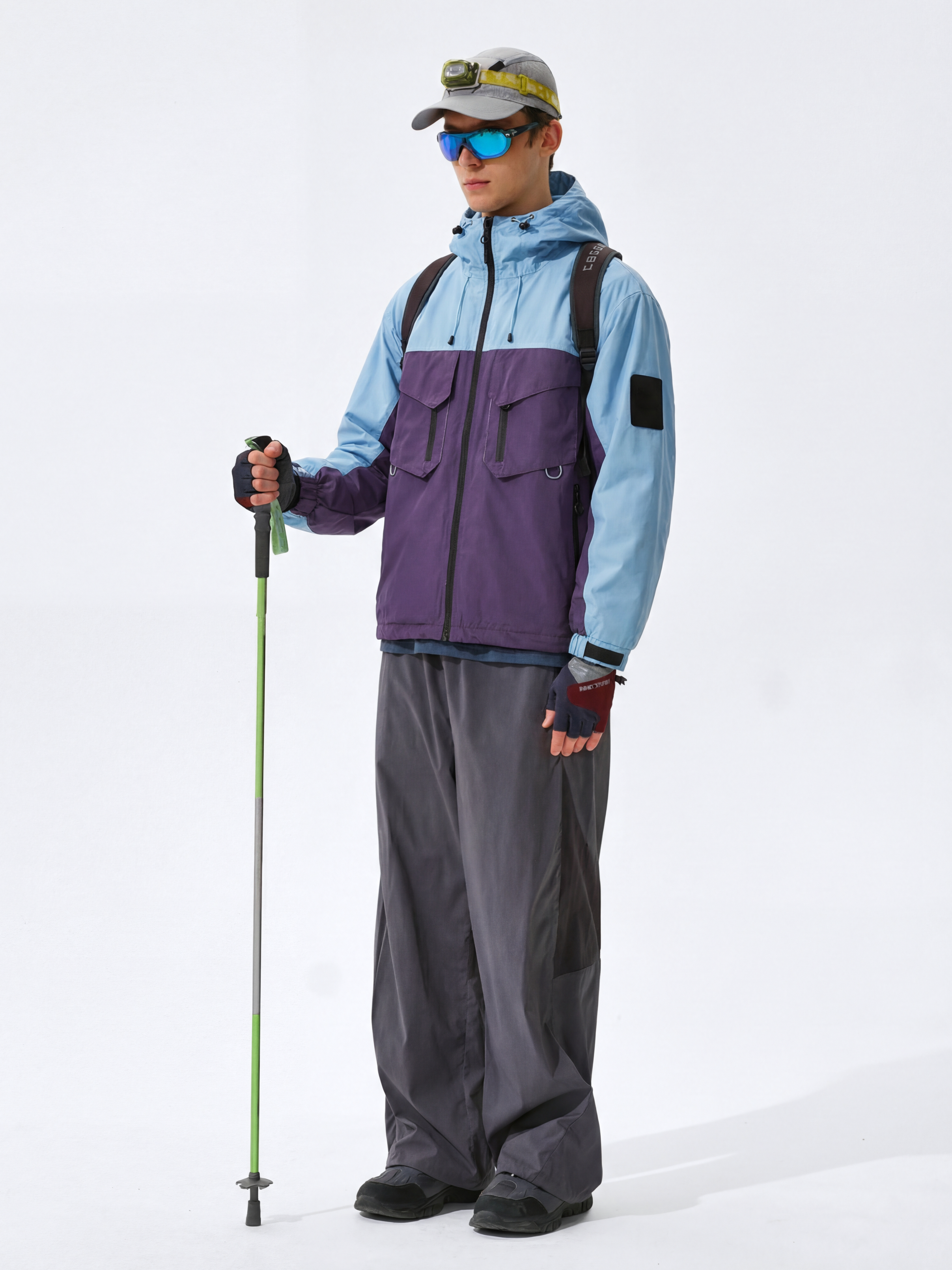 BluffMode - 3-in-1 Detachable Down Liner Water-Repellent Hard Shell Jacket