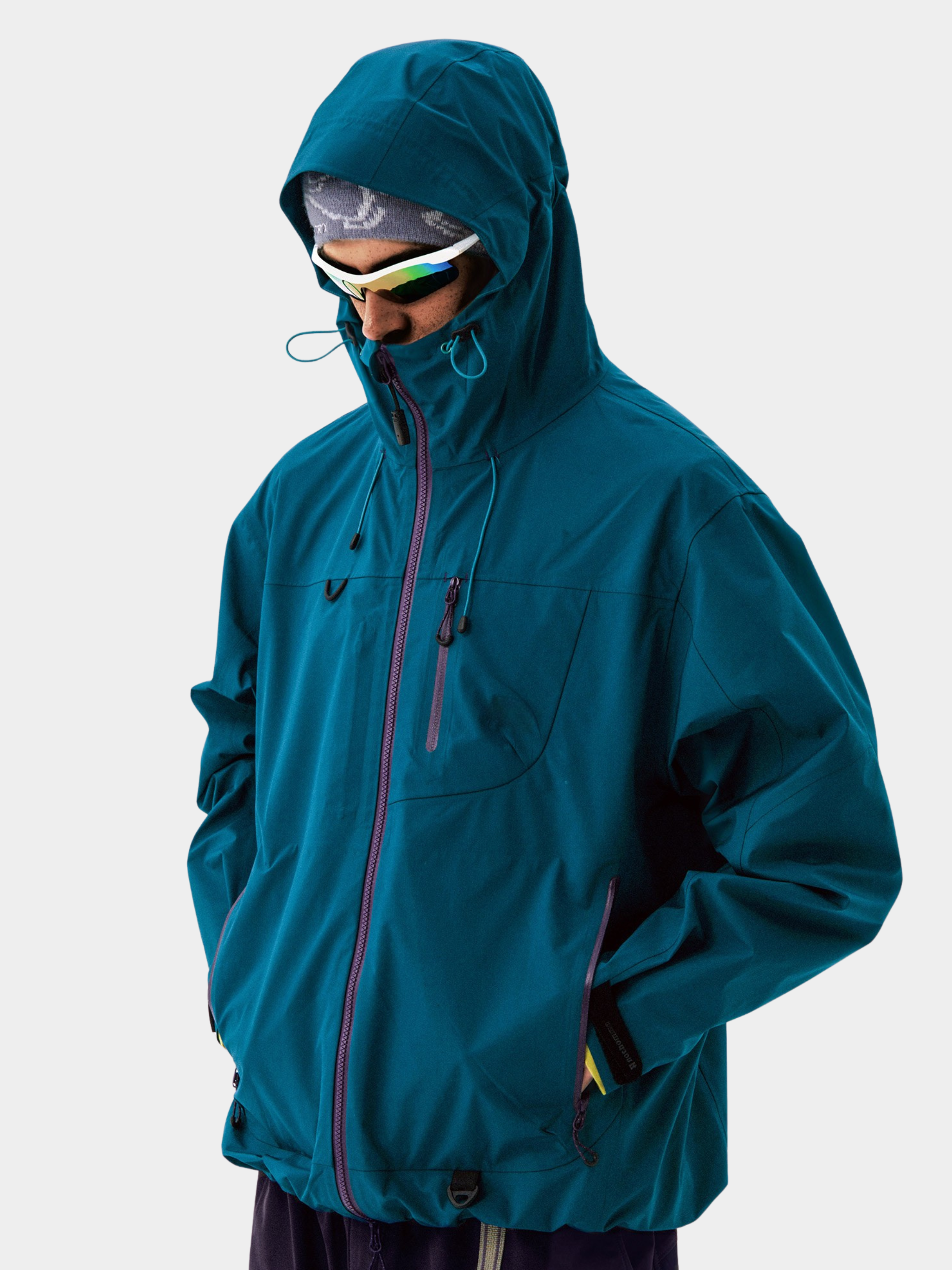 CampFlask - Men's 3-Layer Waterproof Hard Shell Jacket