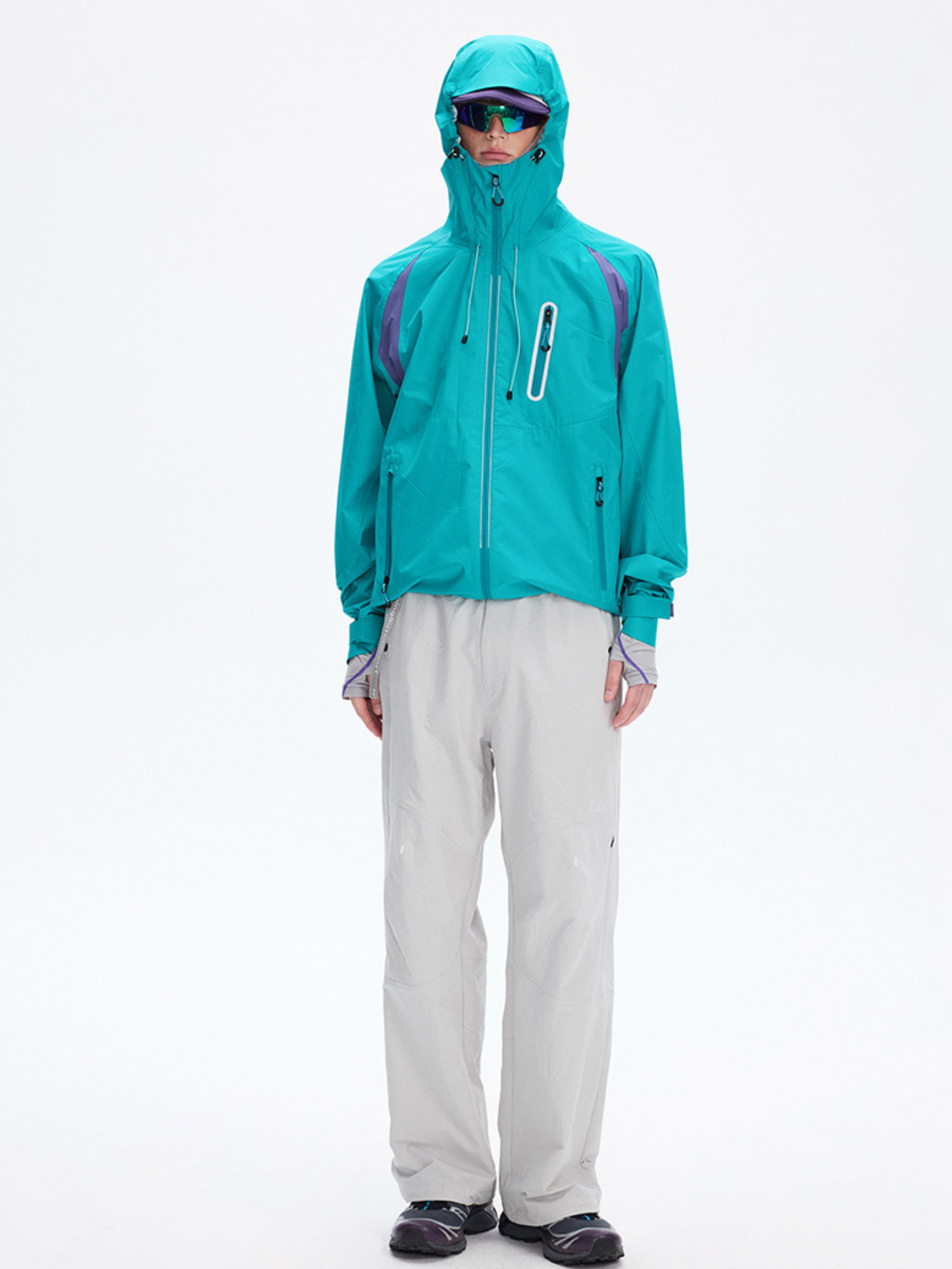 Ashcrack - Unisex Teflon™ 3-Proof Water-Repellent Hard Shell Jacket