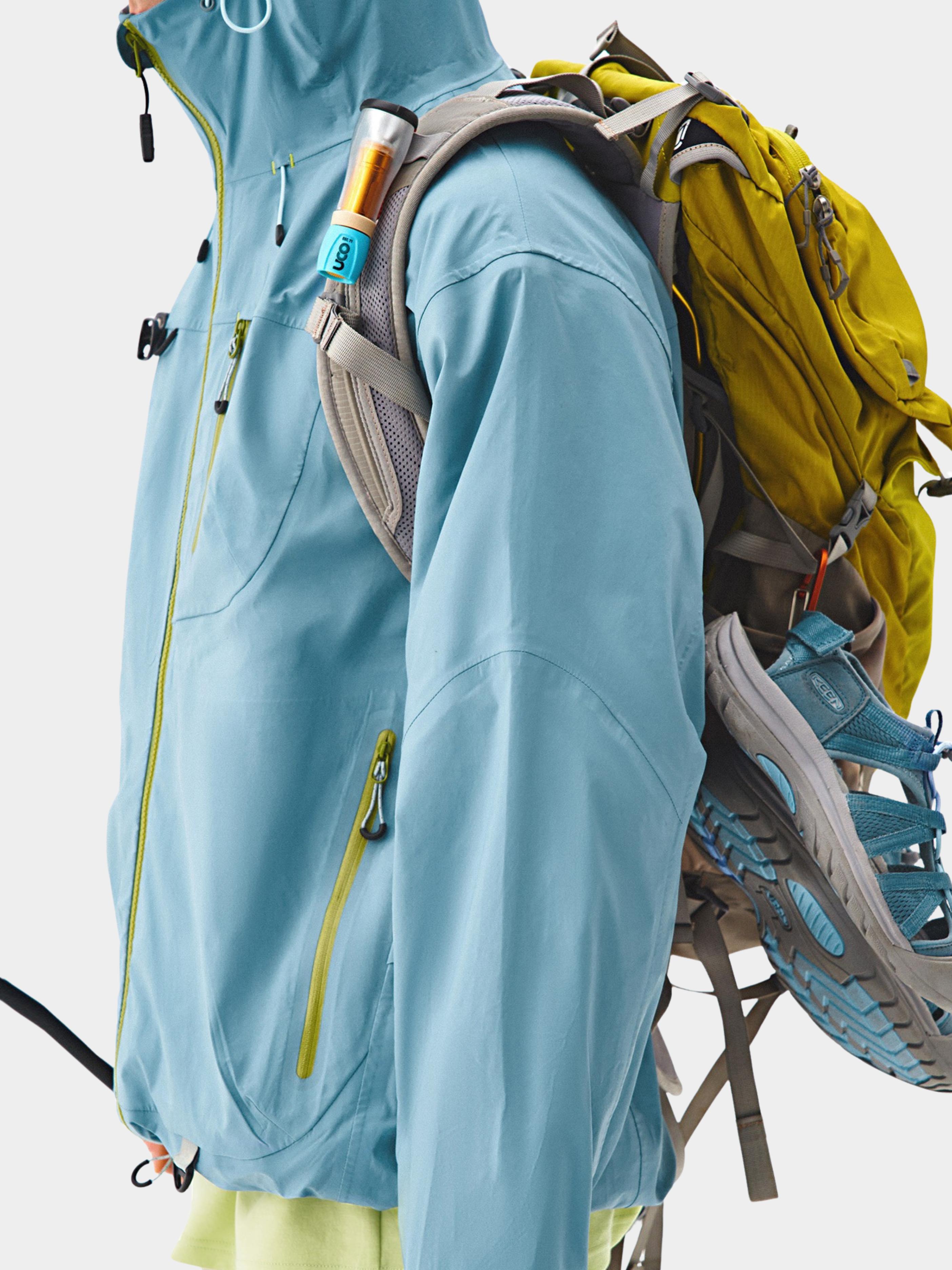 CampFlask - Men's 3-Layer Waterproof Hard Shell Jacket