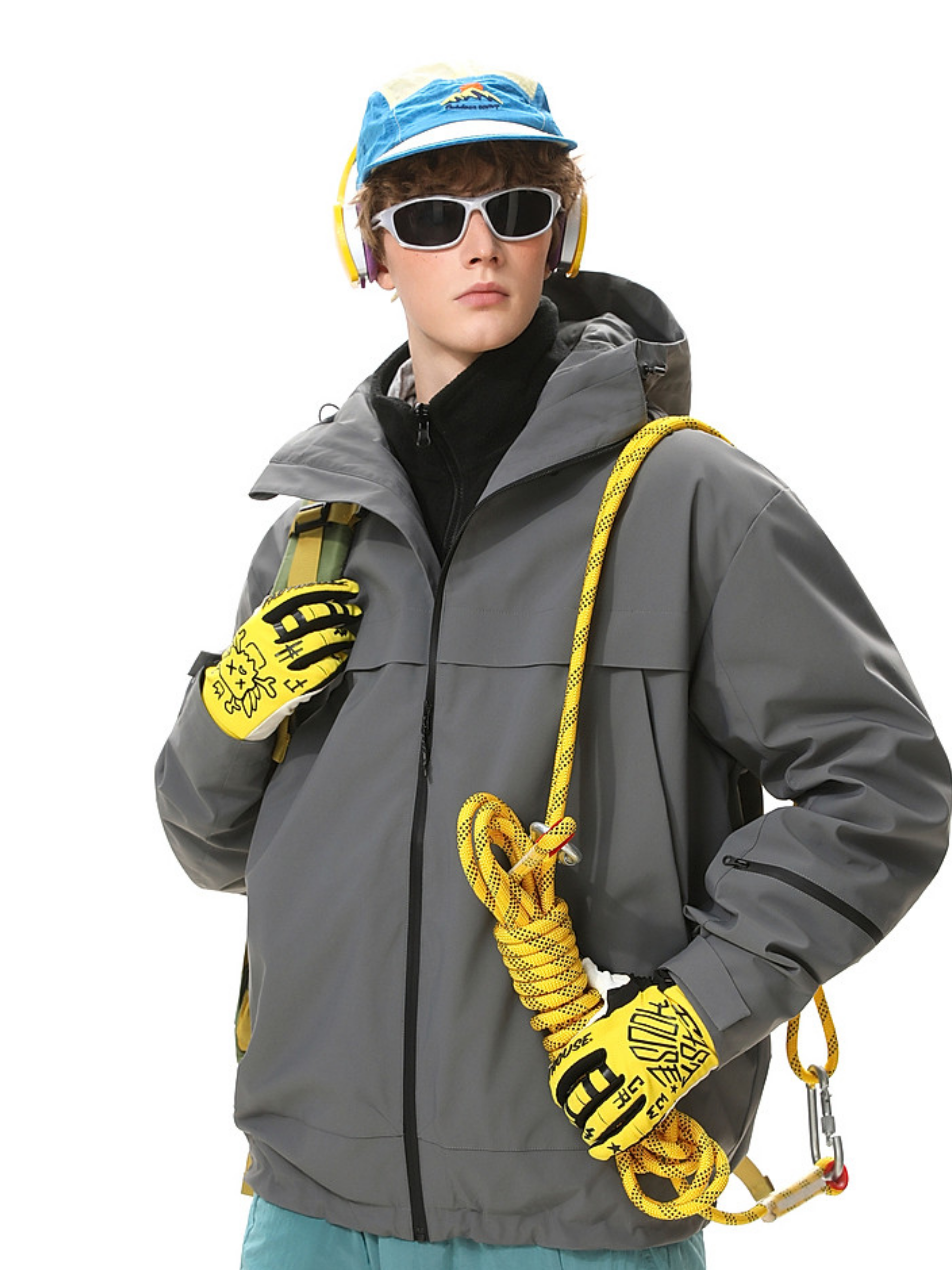 Cascade - Unisex Dopamine 3-in-1 Water-Repellent Hard Shell Jacket
