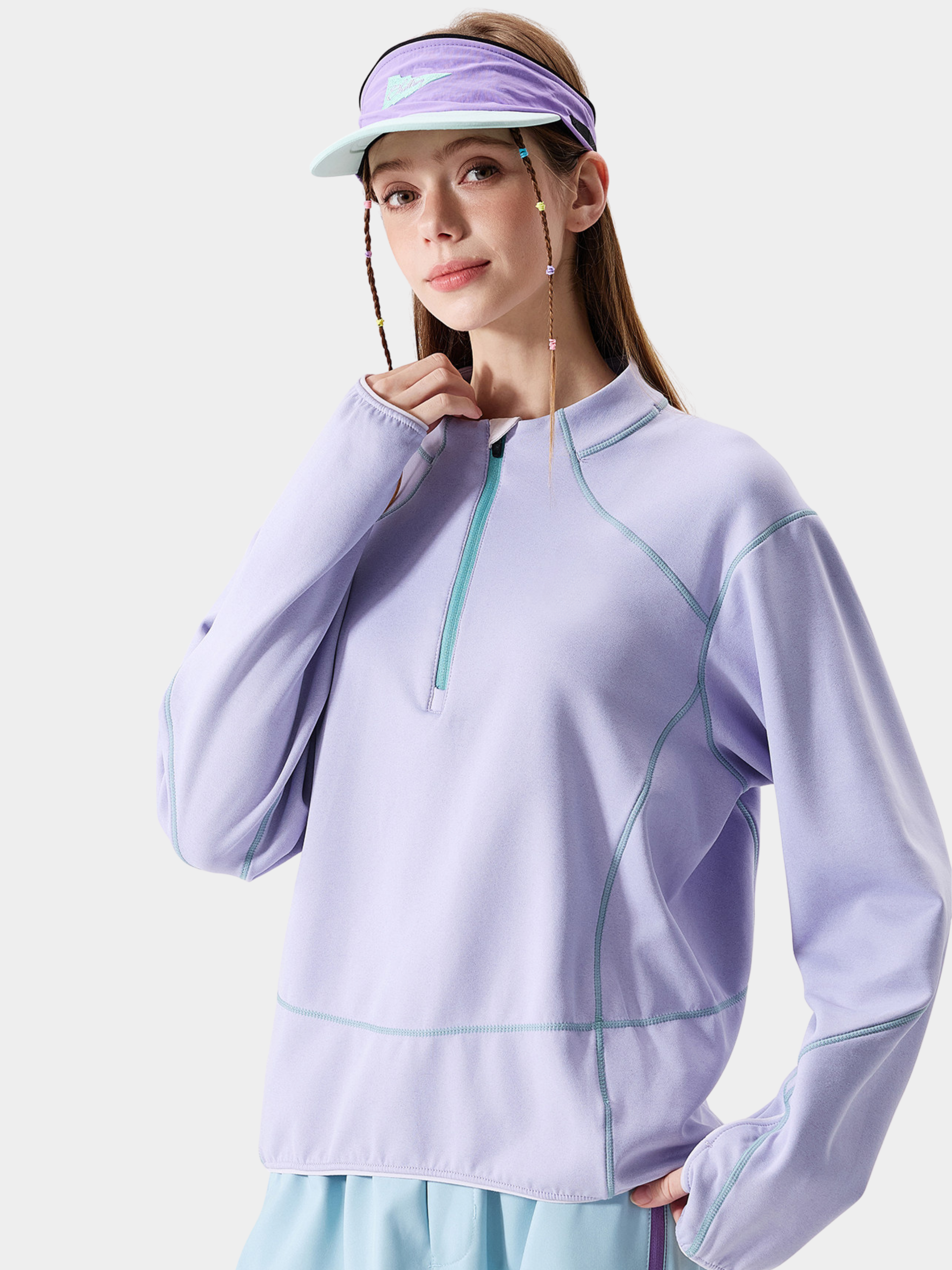 GorgePeak - Antistatic Moisture-Wicking Contrast Long Sleeve