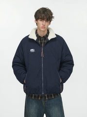 GlowCanopy - Men's Waterproof & Windproof Reversible Fleece Jacket
